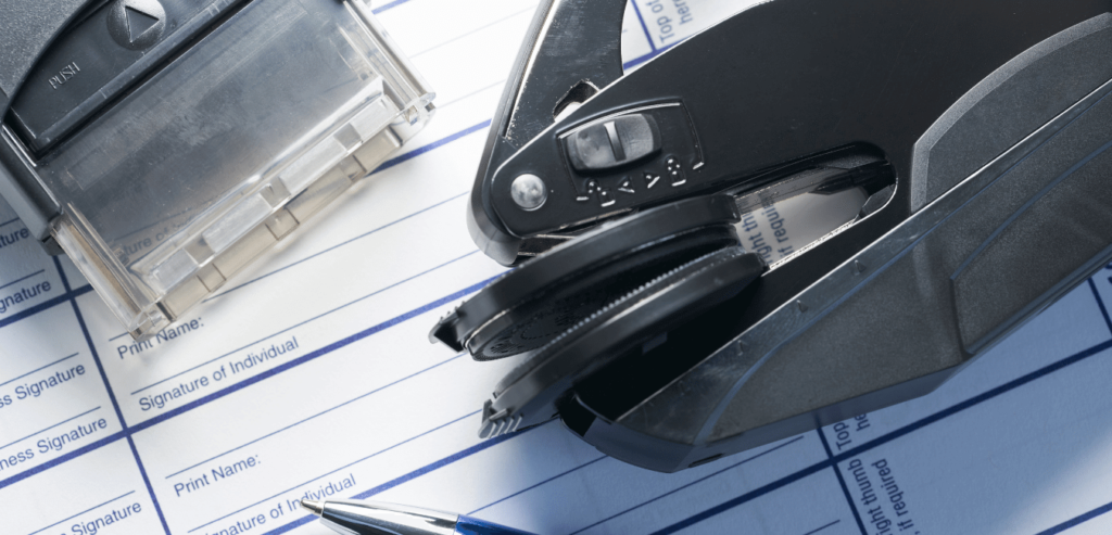 Seal Embosser for Notary Public