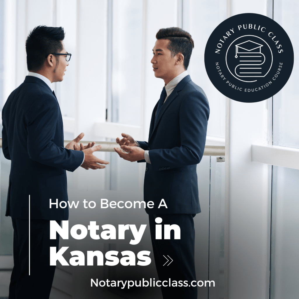 How to become a notary in Kansas