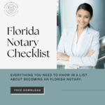 how become a notary in florida florida notary checklist